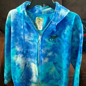 Ty dye sweat jacket